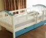 Ліжко дитяче "Максим" Ral 9003/5024 - меблі з дерева в дитячу та спальню від фабрики Venger