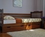 Ліжко дитяче двоярусне Єва (з шухлядами) - меблі з дерева в дитячу та спальню від фабрики Venger
