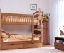 Ліжко двоярусне Аріна з шухлядами  - меблі з дерева в дитячу та спальню від фабрики Venger