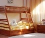 Ліжко двоярусне "Юлія" - меблі з дерева в дитячу та спальню від фабрики Venger